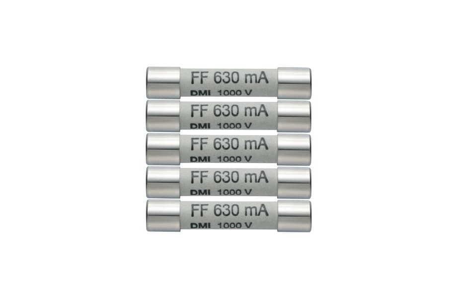Spare 630 mA / 1000 V Fuses for Testo 760-3 Multimeter