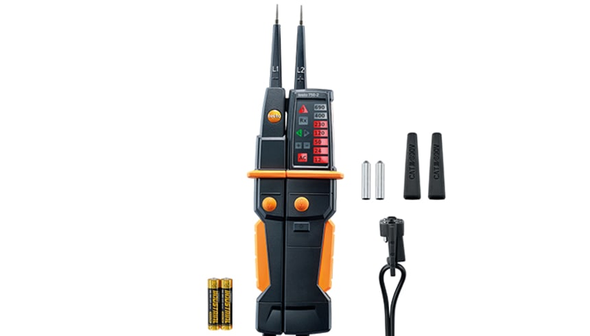 Testo 750-2 Digital Voltage Tester with GFCI