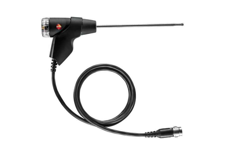 Compact Flue Gas Probe 180mm, 500°C, 6mm