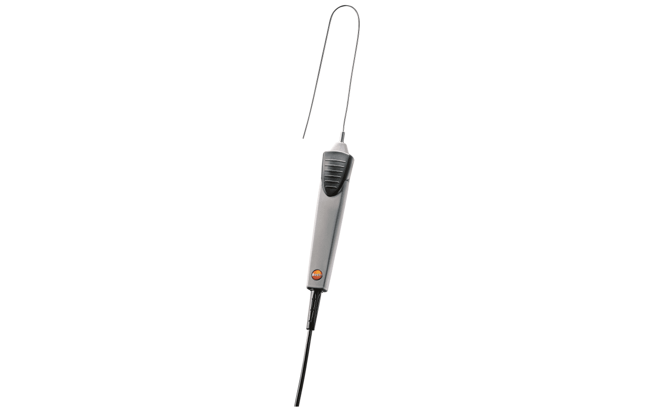 Flexible, fast-action immersion probe (TC type K)
