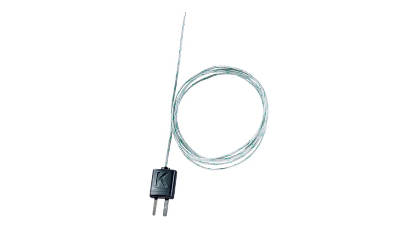 Flexible Thermocouple with TC Type K Temperature Sensor (Glass Fibre)