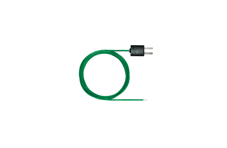 Flexible Thermoelectric Couple with TC Type K Temperature Sensor (PTFE)