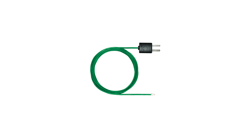 Flexible Thermoelectric Couple with TC Type K Temperature Sensor (PTFE)