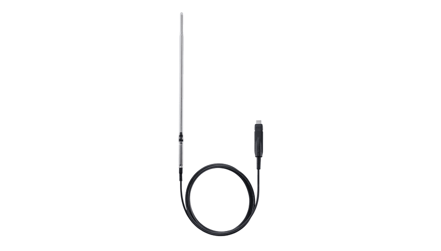 Glass-coated Laboratory Probe (Digital) - With Pt100 Temperature Sensor