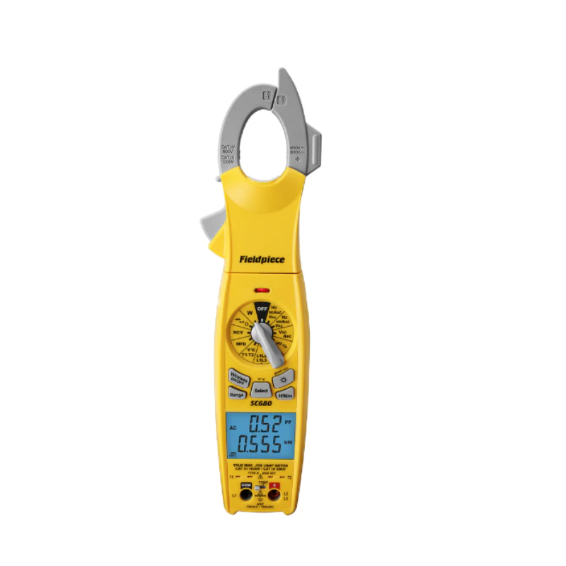 SC680INT : Trms AC/DC Amp Clamp Meter with Power function – HVAC Supply ...