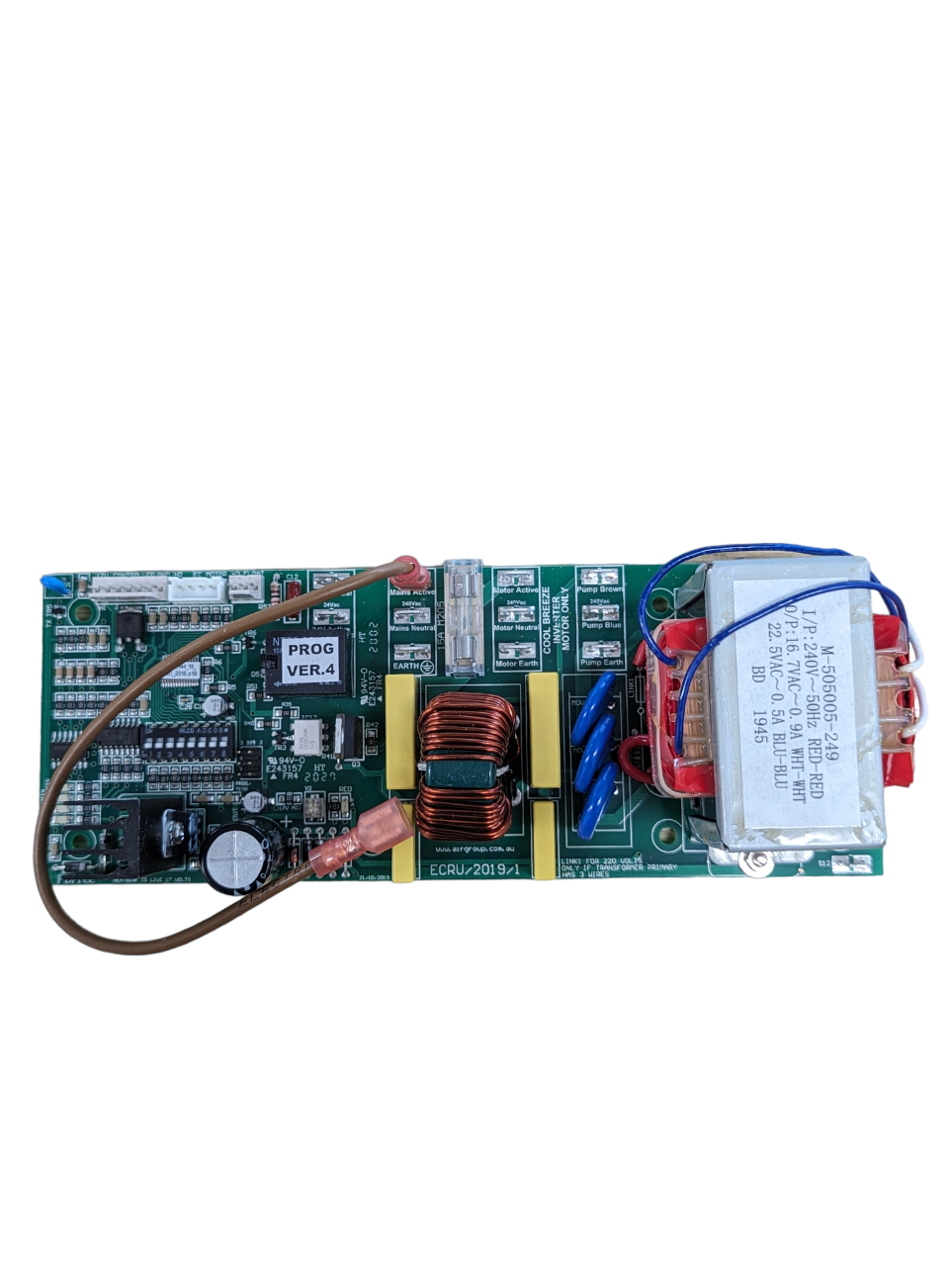 Coolbreeze QA/M Maxima Control Board
