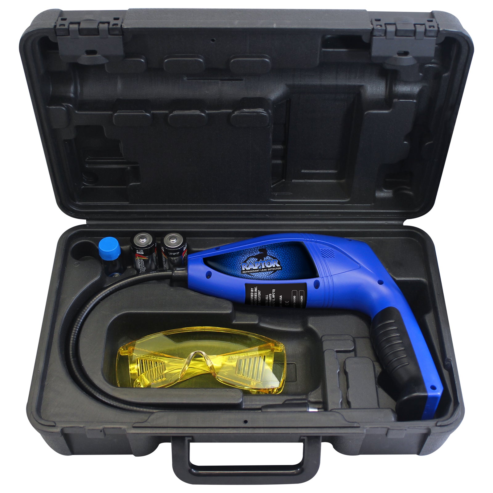 Raptor Refrigerant Leak Detector With Uv Blue Light
