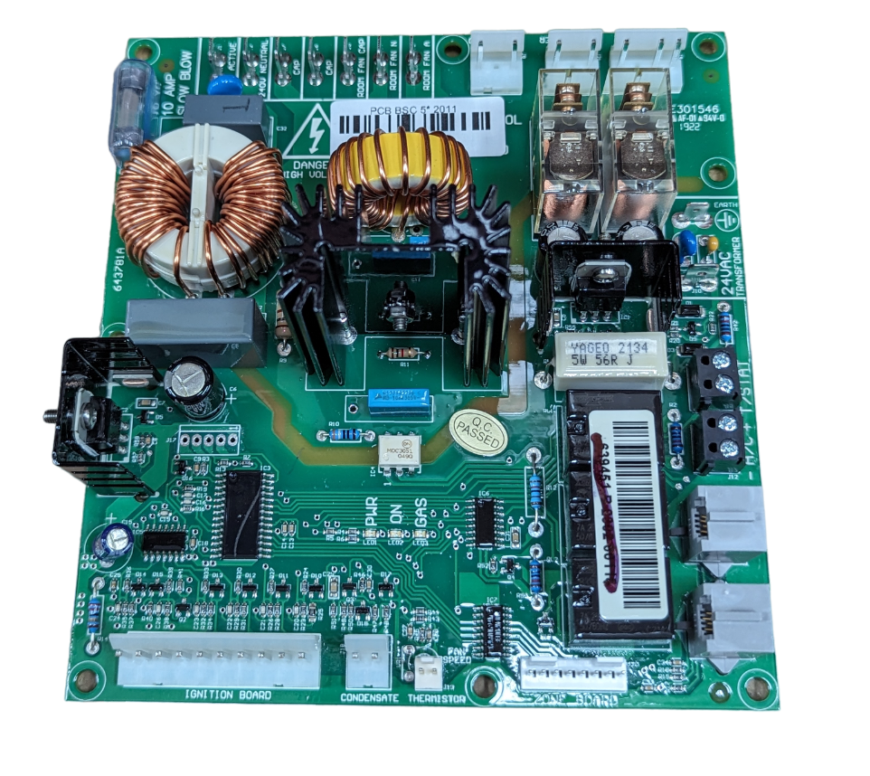 Braemar 5 Star Ducted Heater Circuit Board