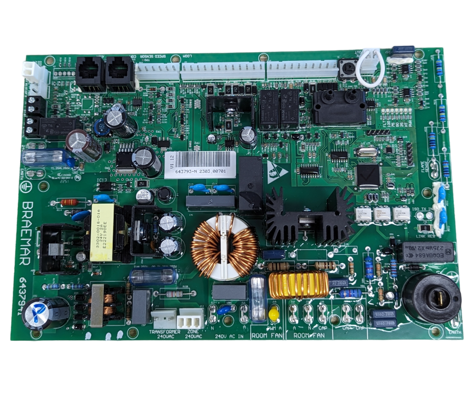 Braemar Gas Heater PCB Control Board TQM6