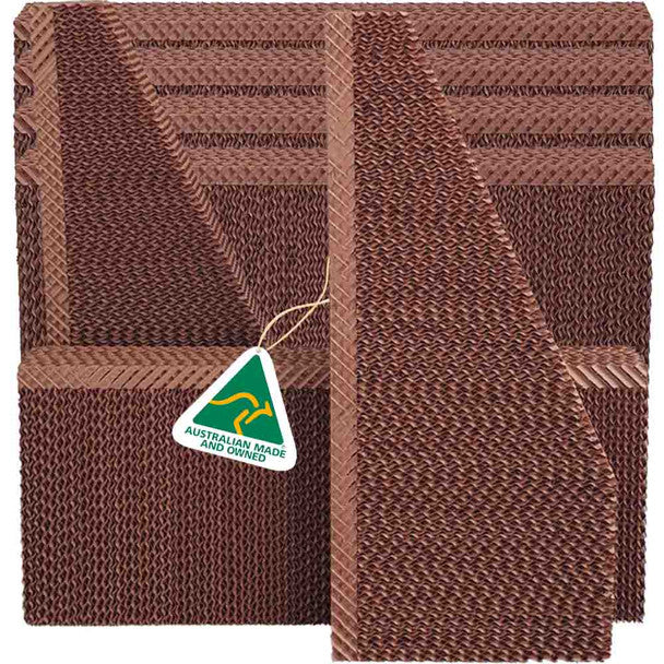 FILCEL Evaporative Cooler Pads for Breezair - Set of 7