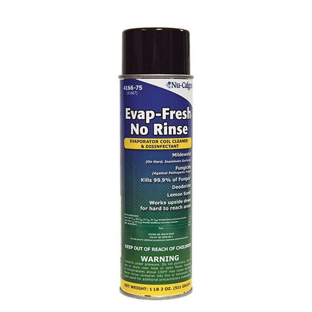 Evap-Fresh evaporator coil cleaner no rinse disinfectant spray