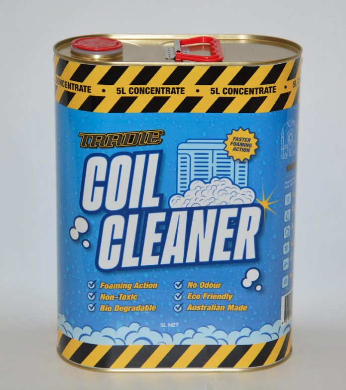 Tradie Coil Cleaner 5L Concentrate – Fast Foaming, Eco-Friendly Solution for Dirty Coils