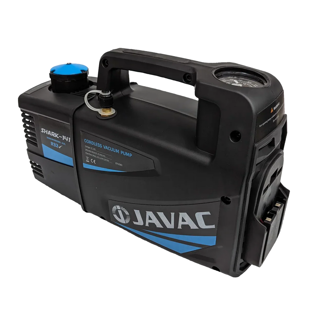 Javac Cordless 2-Stage Vacuum Pump 141 L/min R32 SHARK141