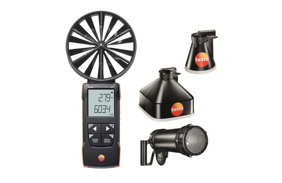 Testo 417 Kit 2 Vane Anemometer