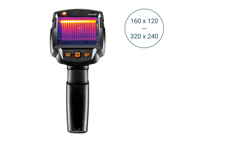 Testo 865 - Thermal Imager (160 X 120 Pixels)