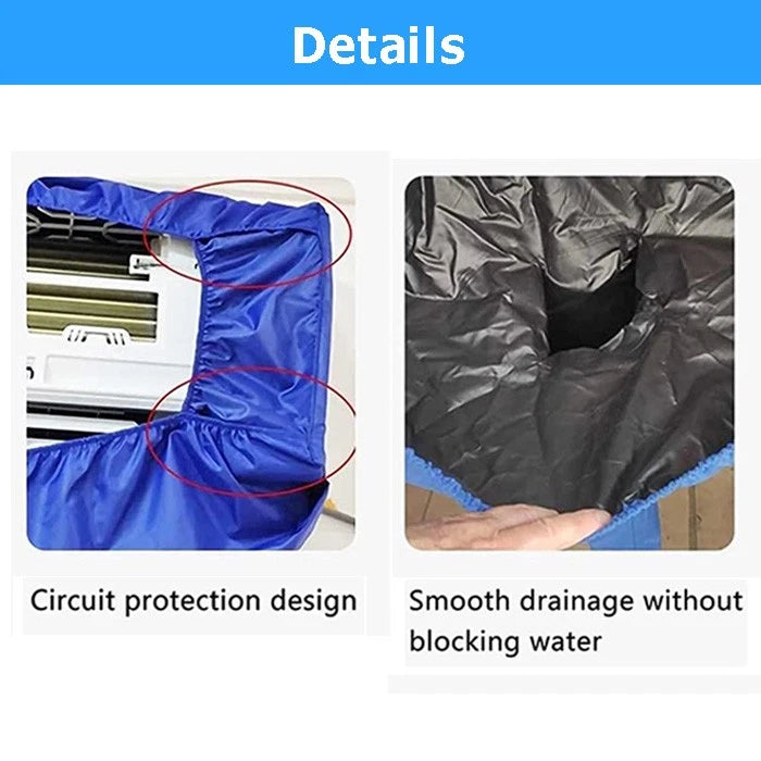 Wall Mounted Air Conditioning Cleaning Bag For Split Type