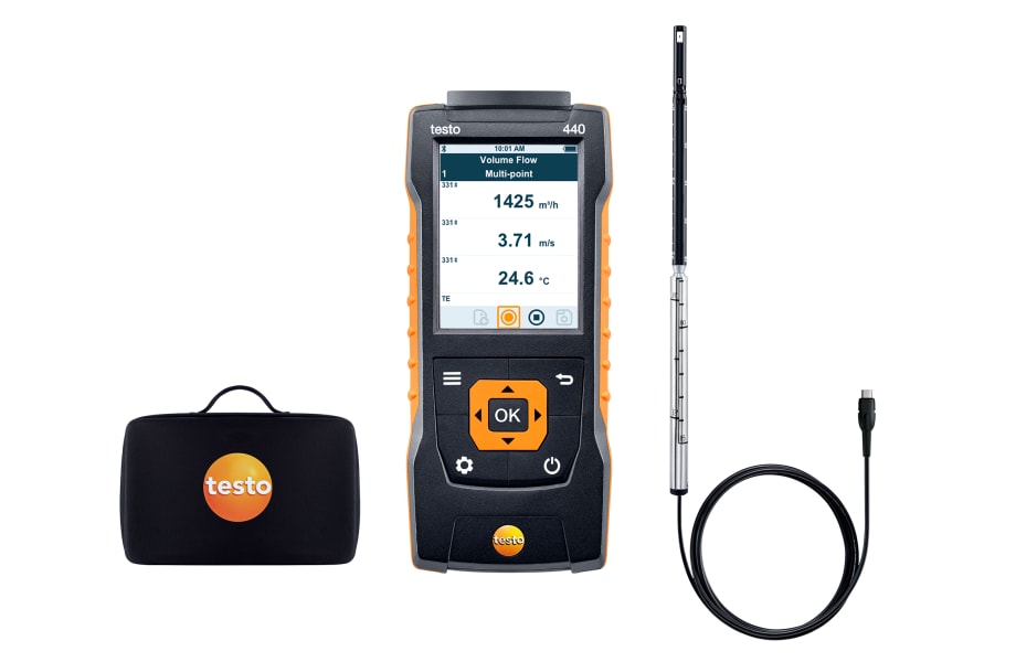 Testo 440 Hot Wire Kit (Ø 0.35")