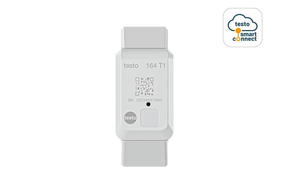 Testo 164 T1 Mini Online Data Logger with Integrated Temperature Sensor