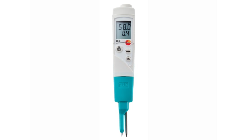 Testo 206-pH2 pH and Temperature Meter