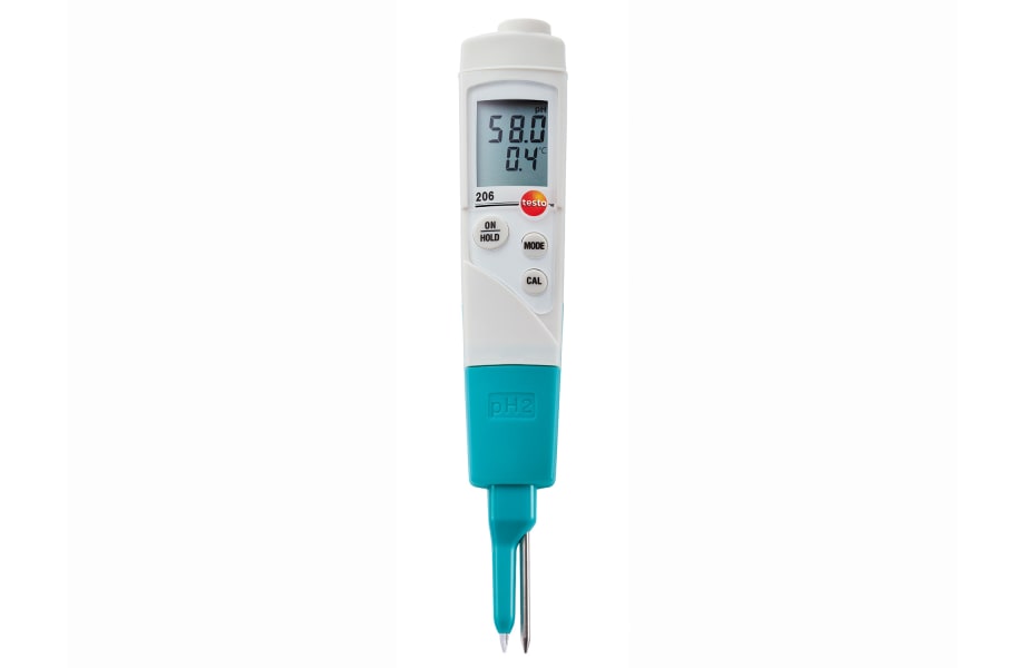 Testo 206-pH2 pH and Temperature Meter