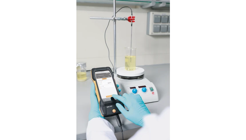 Glass-coated Laboratory Probe (Digital) - With Pt100 Temperature Sensor