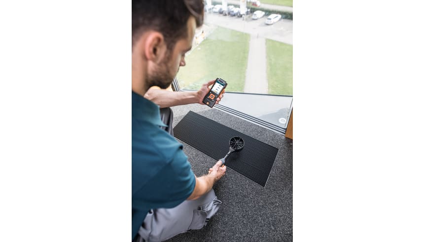 Testo 100mm Bluetooth Vane Probe with Temperature Sensor