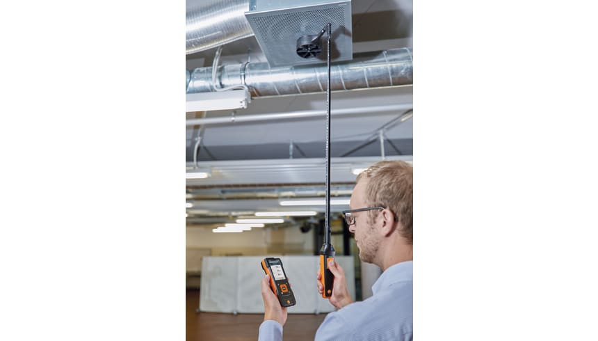 Testo 100mm Bluetooth Vane Probe with Temperature Sensor