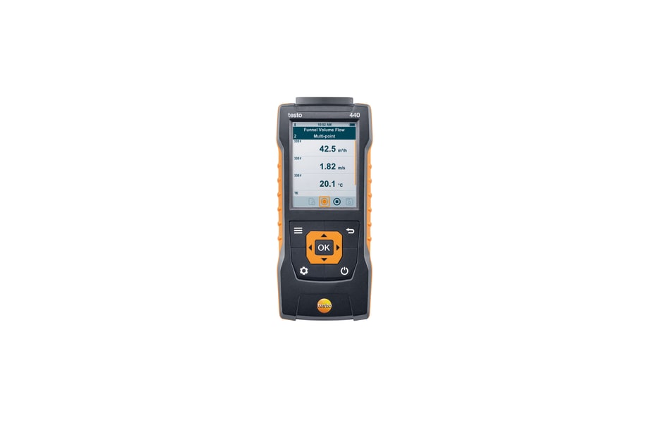 Testo 440 Air Velocity and IAQ Measuring Instrument