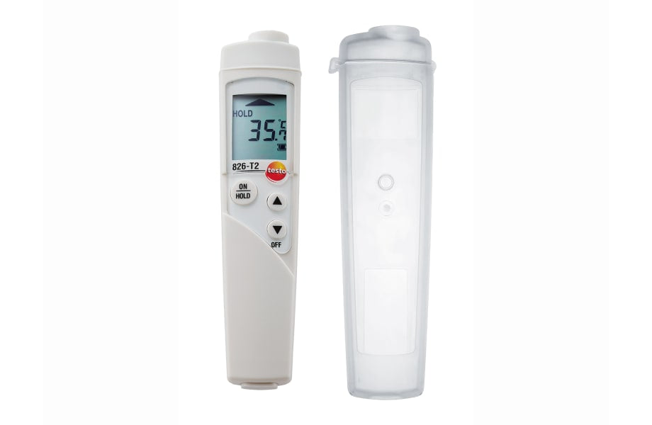 testo 826-T2 Infrared Thermometer with TopSafe Case