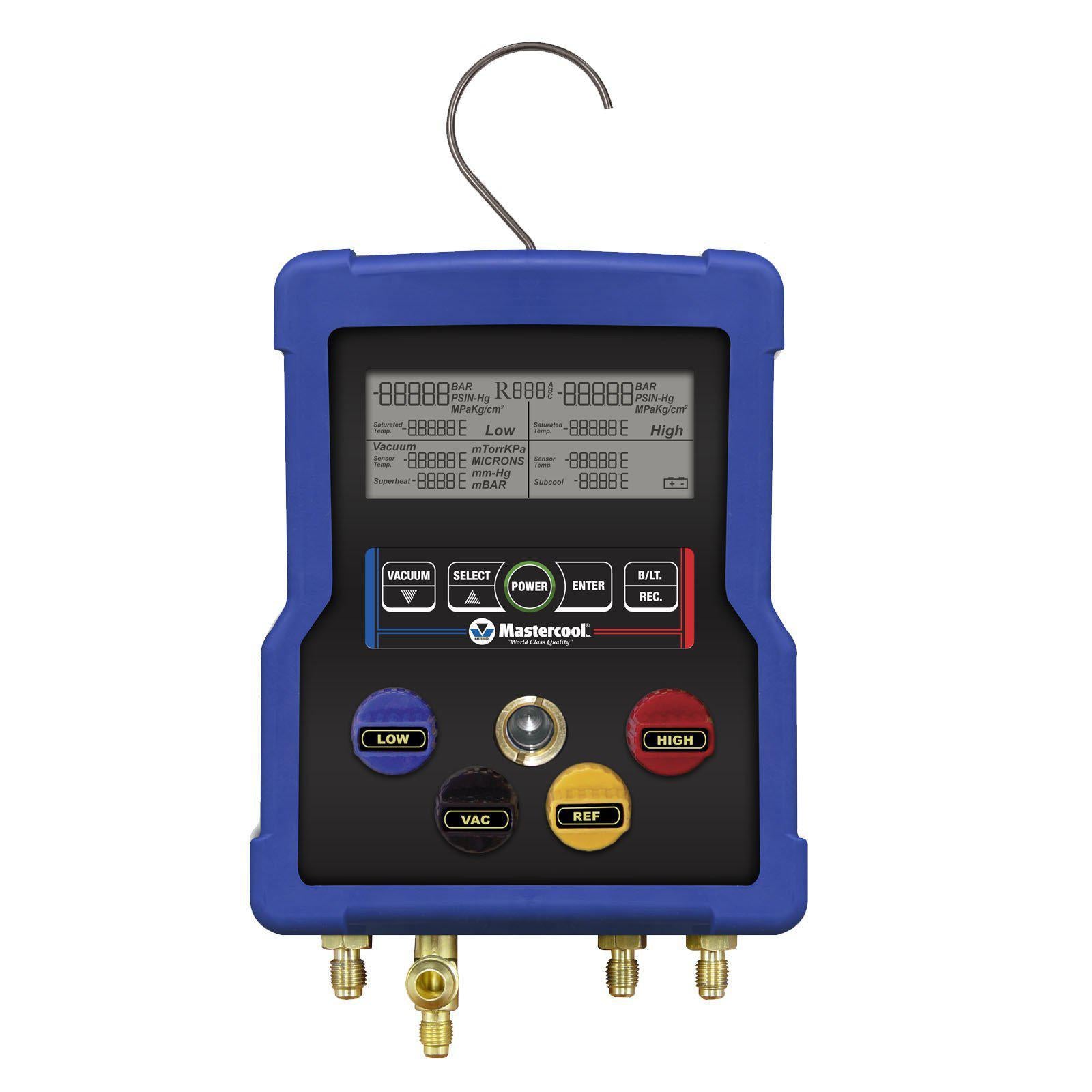 Mastercool 4 Valve Digital Manifold 99903 - HVAC Shop