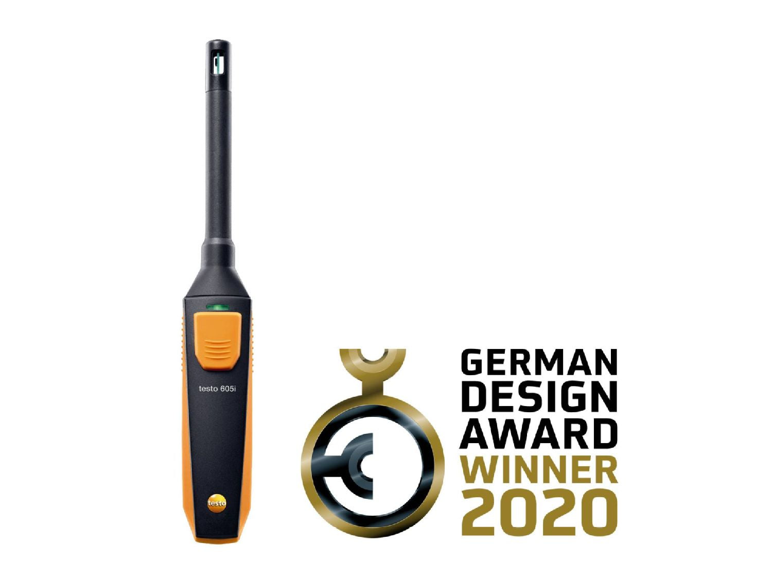 Testo 605i Gen 2 - Smart Thermohygrometer Operated With Your Smartphone 0560 2605 02 hvac shop award
