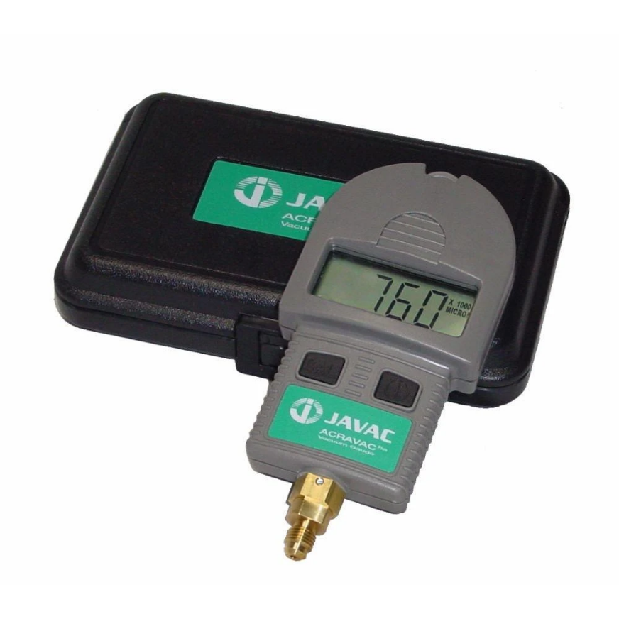 Javac Inficon Acravac Digital Vacuum Gauge - 710-202-g21