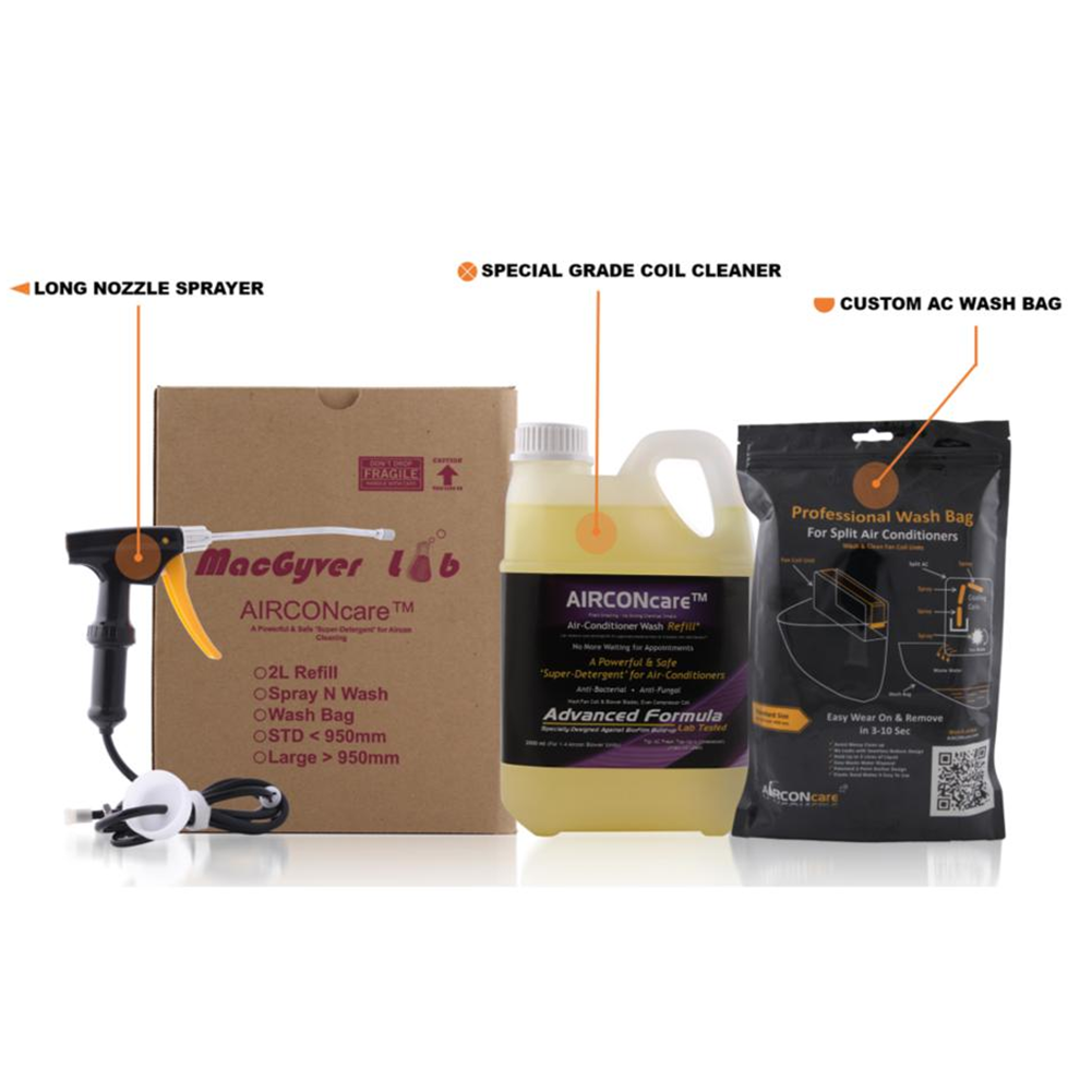 Split Air Conditioning Cleaning Kit - Ac2 - hvac shop