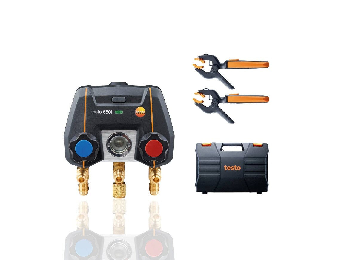 Testo 550i Digital Manifold Smart Kit