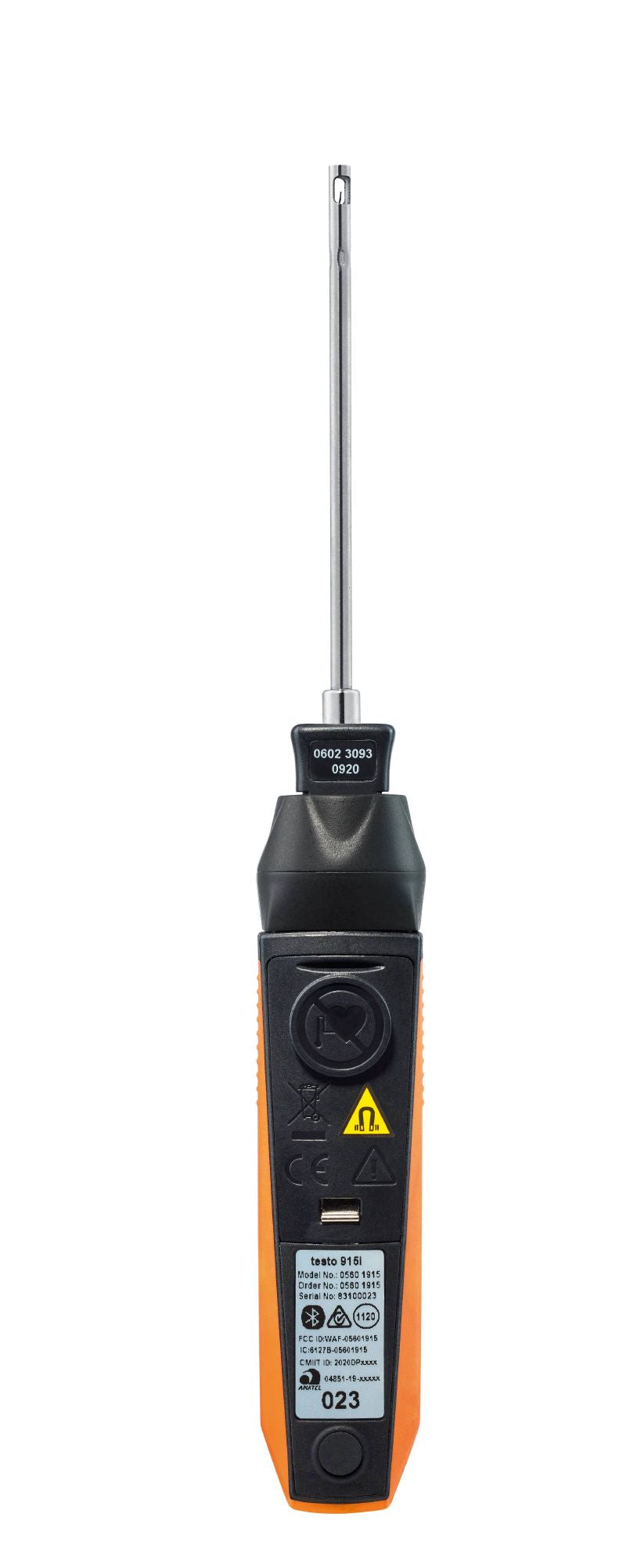 Testo 915i - Thermometer With Air Probe And Smartphone Operation