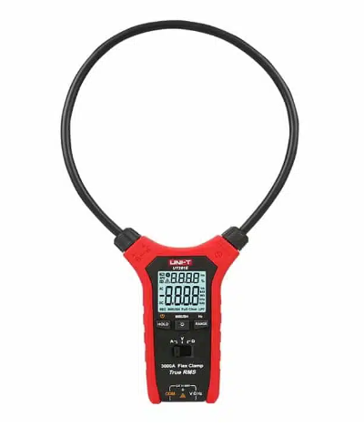 UNI-T UT281E True RMS Flex Clamp Meter measuring AC current with flexible jaw